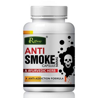 Riffway Anti Smoke 500 mg Capsule Capsule 60's - Speciality Medicines