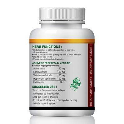 Riffway Anti Smoke 500 mg Capsule Capsule 60's - Speciality Medicines