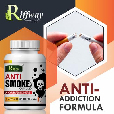 Riffway Anti Smoke 500 mg Capsule Capsule 60's - Speciality Medicines