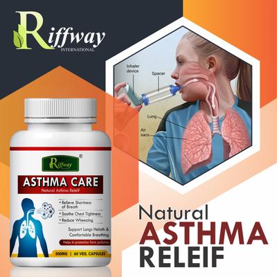 Riffway Asthma Care 500 mg Capsule Capsule 60's - Speciality Medicines