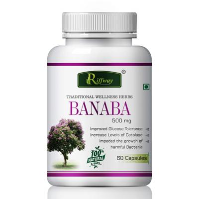 Riffway Banaba 500 mg Capsule 60's - Sexual Healthcare