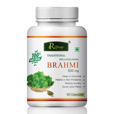 Riffway Brahmi 500 mg Capsule 60's - Sexual Healthcare