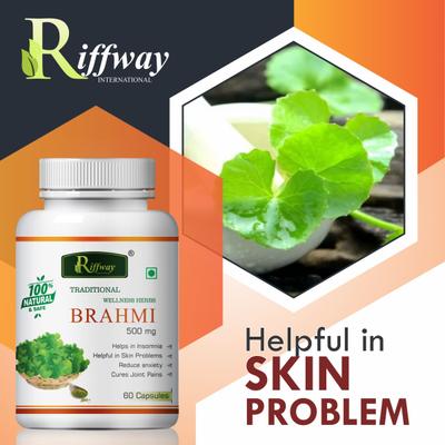 Riffway Brahmi 500 mg Capsule 60's - Sexual Healthcare