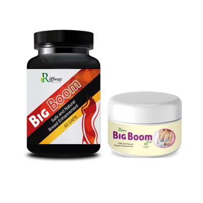 Riffway Big Boom Capsule 60's + Cream 50 gm - Sexual Healthcare
