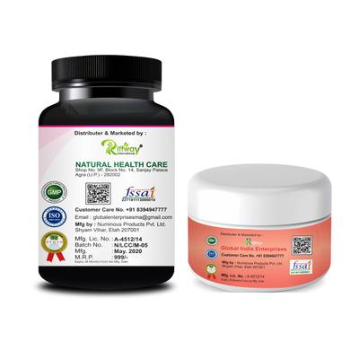 Riffway Big Boom Capsule 60's + Cream 50 gm - Sexual Healthcare