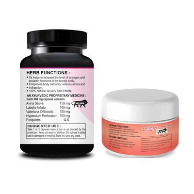 Riffway Big Boom Capsule 60's + Cream 50 gm - Sexual Healthcare