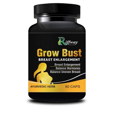 Riffway Grow Bust Capsule 60's - Sexual Healthcare