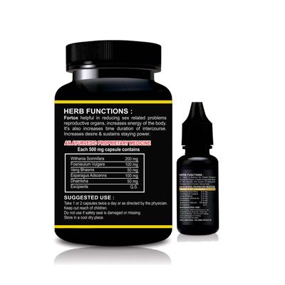 Riffway Male X Capsule 30's + Vita X Oil 15 ml - Sexual Healthcare