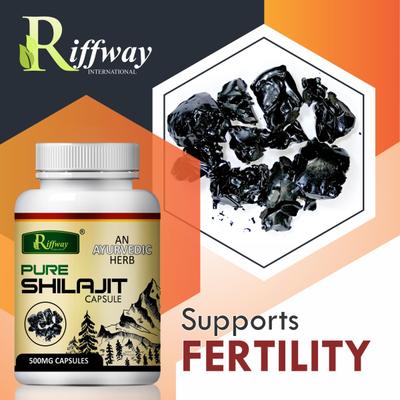 Riffway Pure Shilajit Capsule 60's - Sexual Healthcare