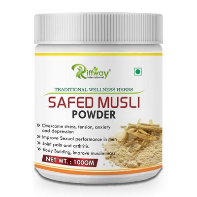 Riffway Safed Musli Powder 100 gm - Sexual Healthcare