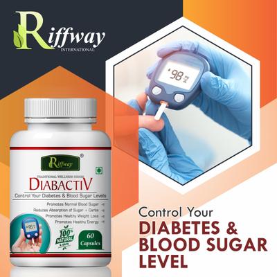 Riffway Diabactive Capsule 60's - Sexual Healthcare