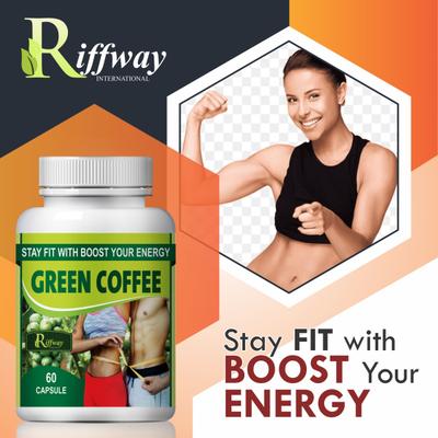 Riffway Green Coffee Capsule 60's - Sexual Healthcare