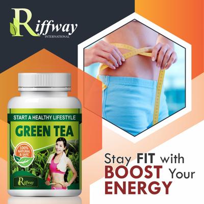 Riffway Green Tea Capsule 60's - Sexual Healthcare