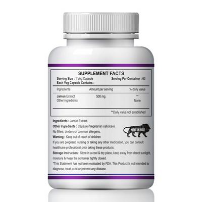 Riffway Jamun 500 mg Capsule 60's - Sexual Healthcare