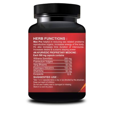 Riffway Max Pro Capsule 30's - Sexual Healthcare