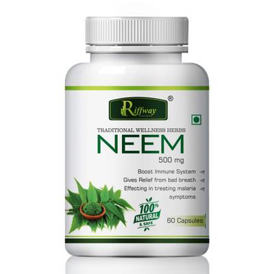 Riffway Neem 500 mg Capsule 60's - Sexual Healthcare
