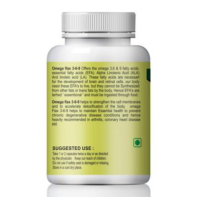 Riffway Omega Flax Capsule 60's - Sexual Healthcare