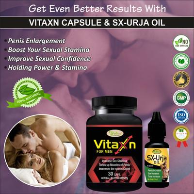 Riffway Vita Xn Capsule 30's + SX Urja Oil 15 ml - Sexual Healthcare