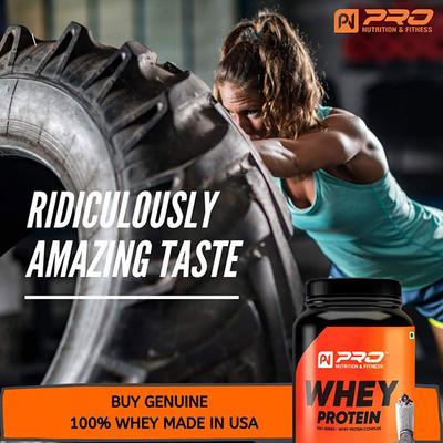 Pro Nutrition & Fitness Whey Protein - Cookies & Cream Flavour 1 kg - Whey Proteins