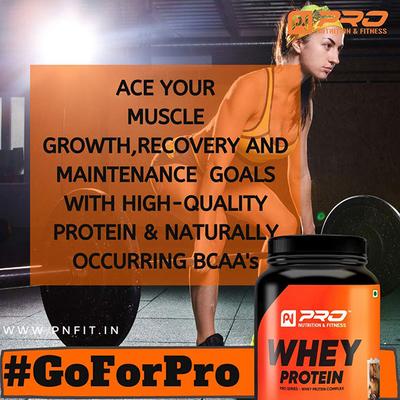 Pro Nutrition & Fitness Whey Protein - Caffe Latte Flavour 1 kg - Whey Proteins