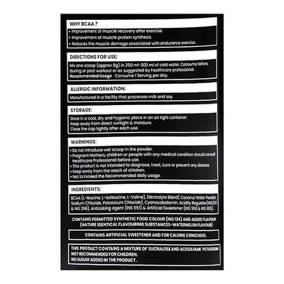 Pro Nutrition & Fitness BCAA Powder - Watermelon Flavour 250 gm - Bcaa Supplements