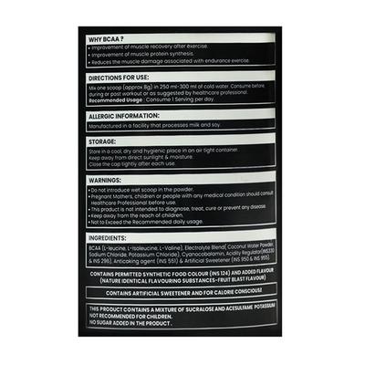 Pro Nutrition & Fitness BCAA Powder - Fruit Blast Flavour 250 gm - Bcaa Supplements