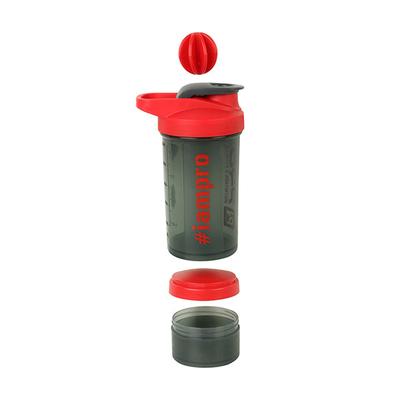 Pro Nutrition & Fitness Shaker Bottle - Red 500 ml - Workout Essentials
