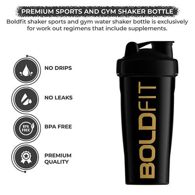 Boldfit Gym Shaker Bottle 700 ml - Workout Essentials