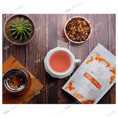 Tea Treasure Fruit Tea - Berry Blast 50 gm - Herbal/Green Teas