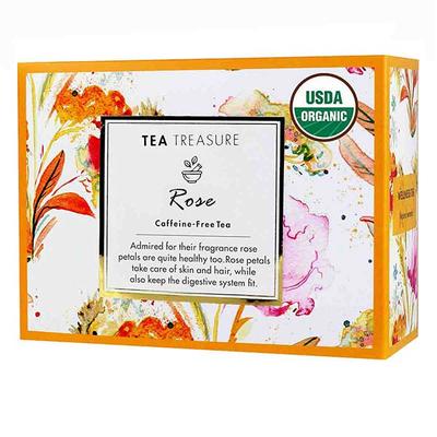 Tea Treasure Caffeine Free Tea Bag - Rose 18's - Herbal/Green Teas