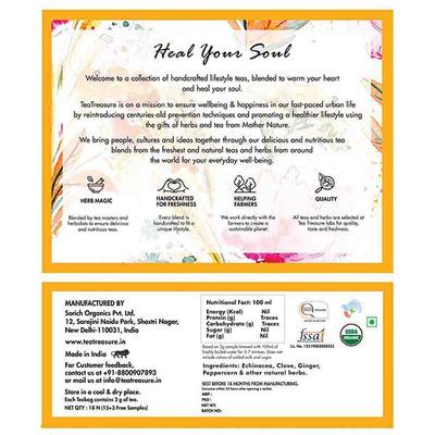Tea Treasure Caffeine Free Tea Bag - Rose 18's - Herbal/Green Teas