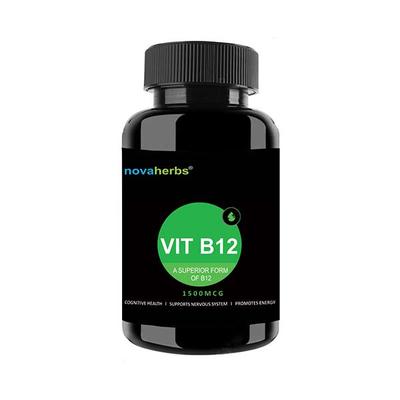 Novaherbs Vit B12 1500 mcg Tablet 60's - Multi-Vitamins