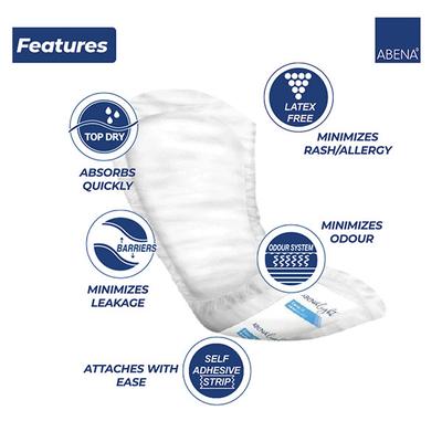 Abena Light Extra Bladder Protection Pads 10's - Adult Diapers & Pads