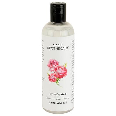 Sage Apothecary Rose Water 200 ml - Face Mists