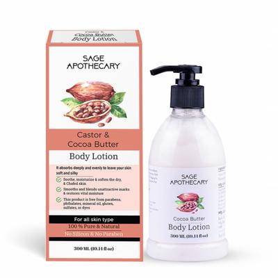 Sage Apothecary Cocoa Butter Body Lotion 300 ml - Lotions & Creams