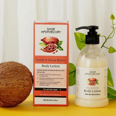 Sage Apothecary Cocoa Butter Body Lotion 300 ml - Lotions & Creams