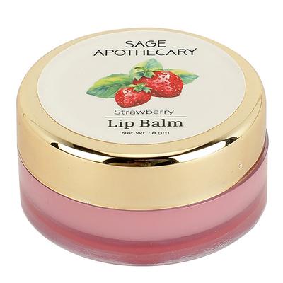 Sage Apothecary Strawberry Lip Balm 8 gm - Lip Balms