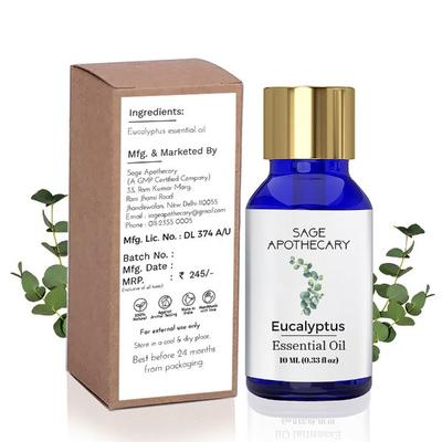 Sage Apothecary Essential Oil - Eucalyptus 10 ml - Essential Oils