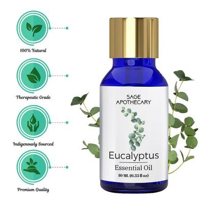 Sage Apothecary Essential Oil - Eucalyptus 10 ml - Essential Oils
