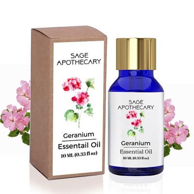 Sage Apothecary Essential Oil - Geranium 10 ml - Essential Oils