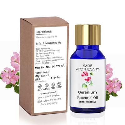 Sage Apothecary Essential Oil - Geranium 10 ml - Essential Oils