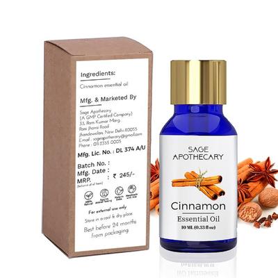 Sage Apothecary Essential Oil - Cinnamon 10 ml - Essential Oils