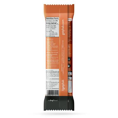 Phab Energy Bar - Zesty Orange (Pack of 6 x 35 gm) - Nutritional Bars