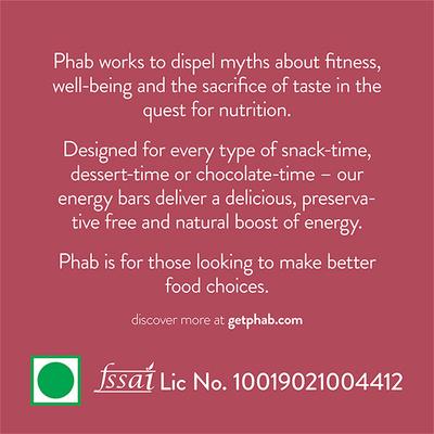 Phab Protein Bar - Assorted Pack (Pack of 6 x 65 gm) - Nutritional Bars