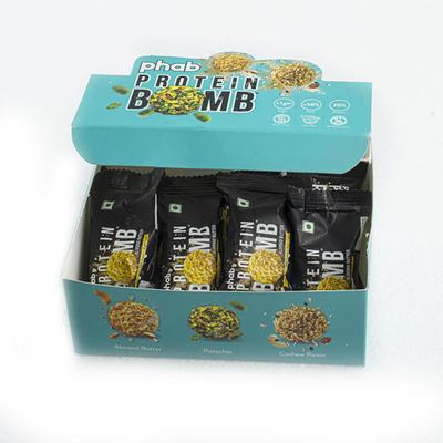 Phab Protein Bomb - Almond Butter (Pack of 12) - Nutritional Bars