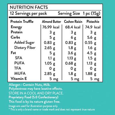Phab Protein Bomb - Almond Butter (Pack of 12) - Nutritional Bars