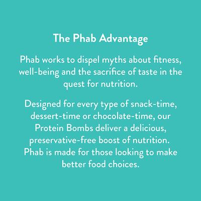 Phab Protein Bomb - Almond Butter (Pack of 12) - Nutritional Bars
