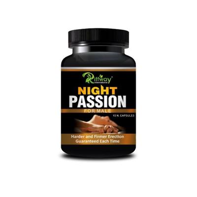 Riffway Night Passion - For Male Capsule 15's - Sexual Healthcare