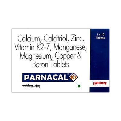 PARNACAL K2 Tablet 10's - Supplements-Cal