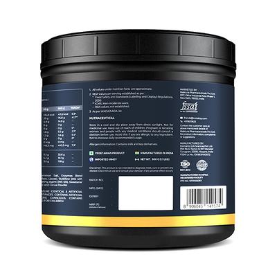 Nutrabay Gold Concentrate Whey Protein - Strawberry Milkshake 500 gm - Whey Proteins